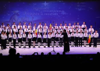 Corul „Vitejii” al Liceului „Mihai Viteazul” din Chișinău, laureat al Festivalului Internațional de Colinde al Diasporei Române