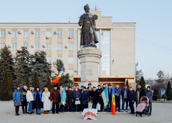 Rugăciune pentru pace la Orhei, la trei ani de la începutul războiului din Ucraina
